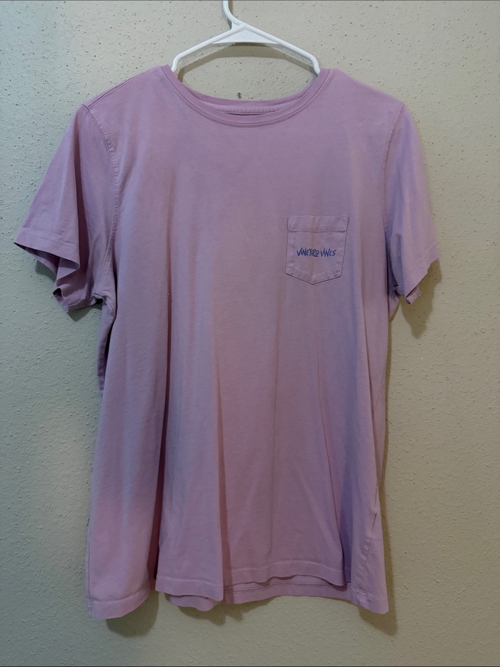 Vineyard Vines Lavender Pocket Tee